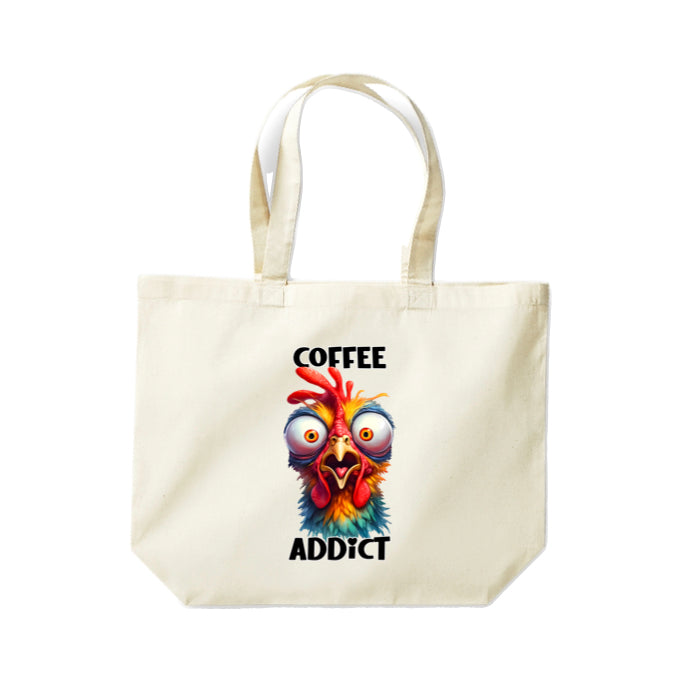 Cotton Tote Bags 18ltr-  Sarcastic Quotes with Chickens