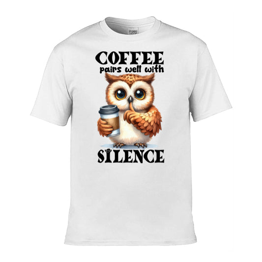 Mens T-Shirt (Gildan Softstyle 64000) - Sarcastic Quotes with Owls