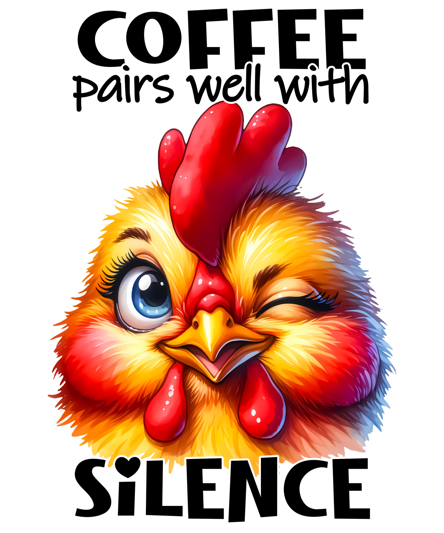 Adult - Sarcastic Sayings with Chickens - 36x  images