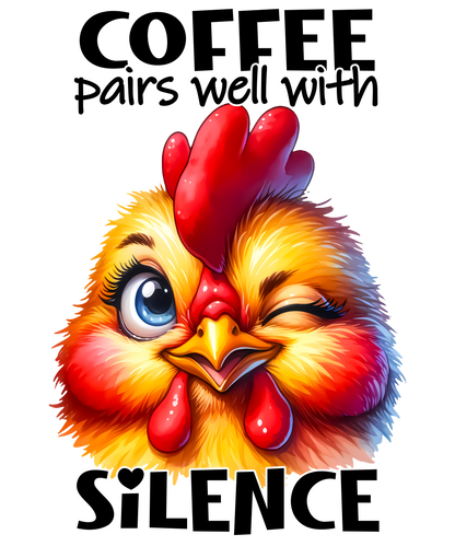 Adult - Sarcastic Sayings with Chickens - 36x  images
