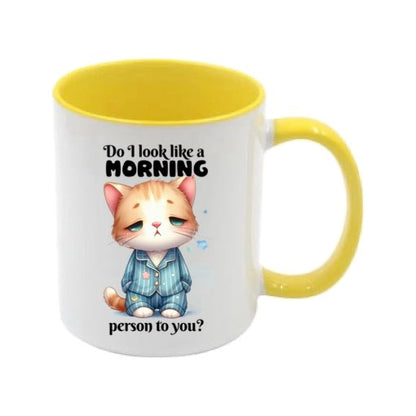 Mug - 11oz - Sarcastic Funny Sayings with 12x images of different cats