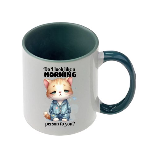 Mug - 11oz - Sarcastic Funny Sayings with 12x images of different cats