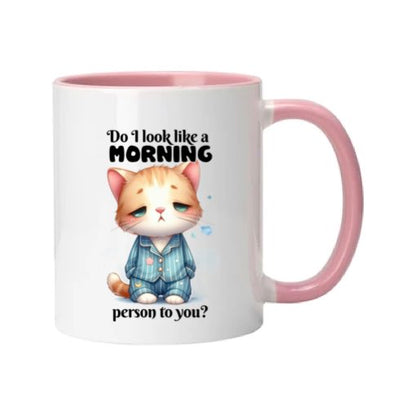 Mug - 11oz - Sarcastic Funny Sayings with 12x images of different cats