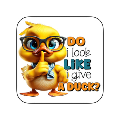 Coasters of Sarcastic Quotes with Ducks