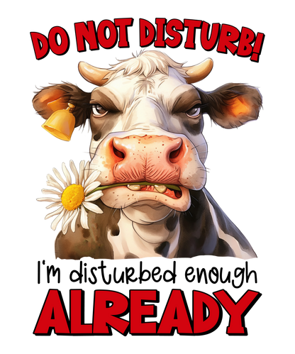Adult - Sarcastic Sayings with Cows - 28x  images