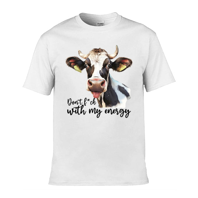 Mens T-Shirt (Gildan Softstyle 64000) - Sarcastic Quotes with Cows - Group 1