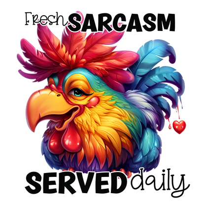 Adult - Sarcastic Sayings with Chickens - 36x  images