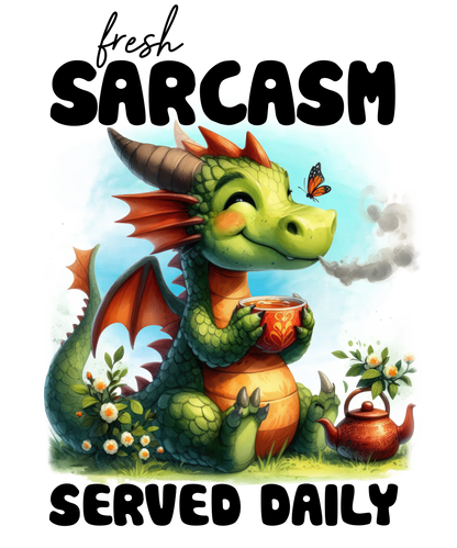 Adult - Sarcastic Sayings with Dragons - 5 images