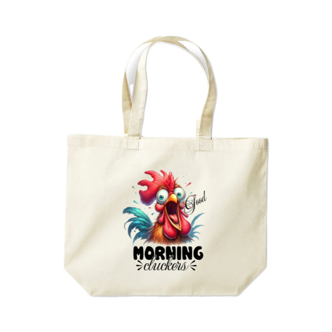 Cotton Tote Bags 18ltr-  Sarcastic Quotes with Chickens
