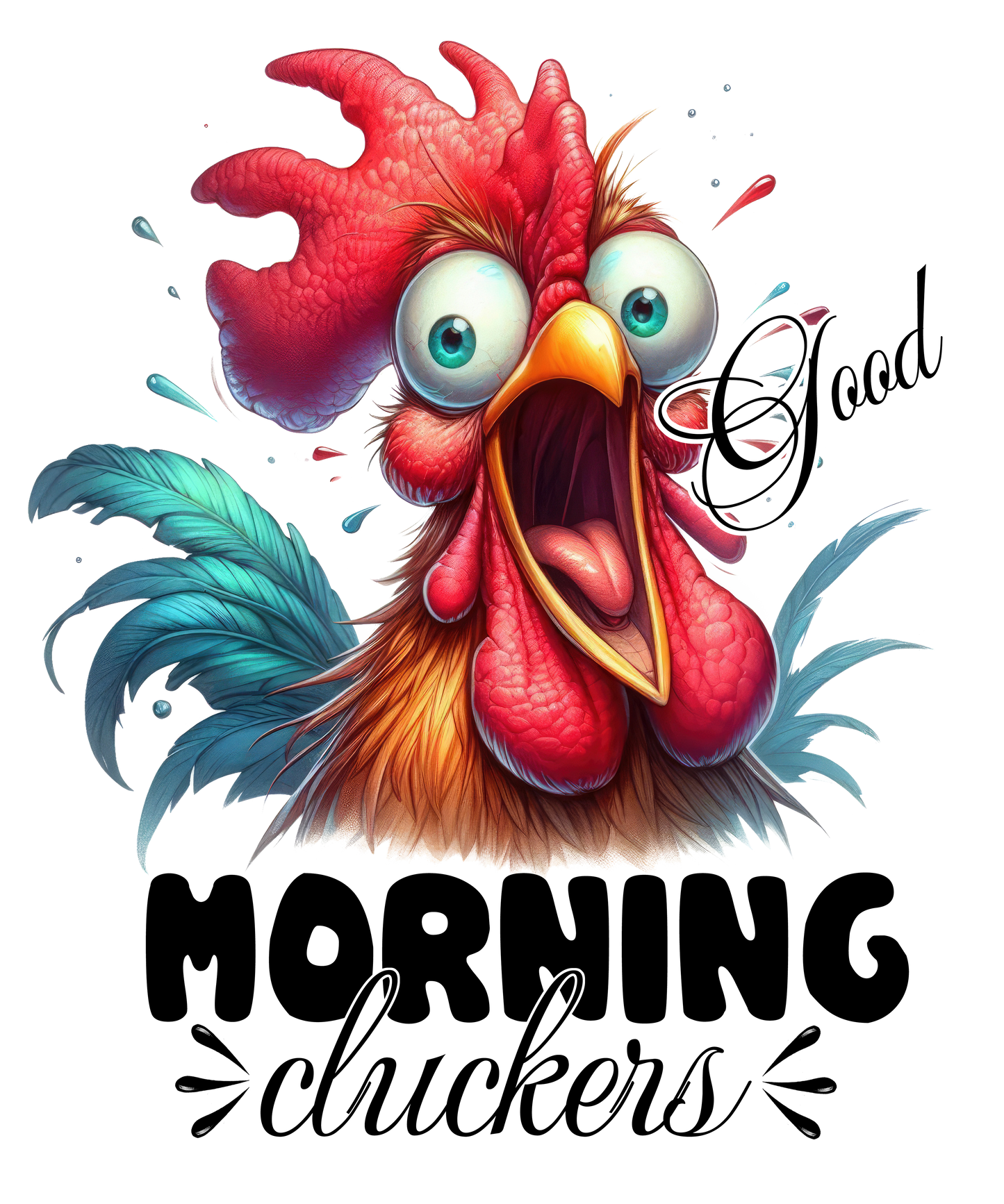 Adult - Sarcastic Sayings with Chickens - 36x  images