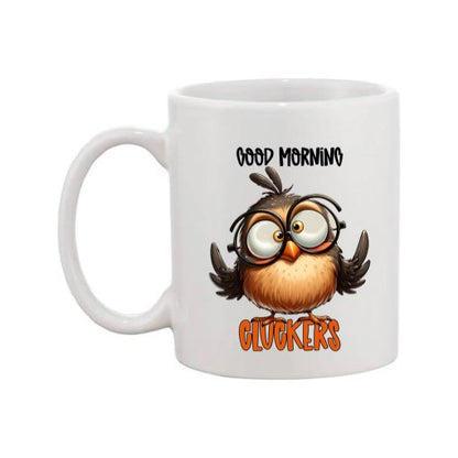 Mug - 11oz - Sarcastic Funny Sayings with 5x images of different birds