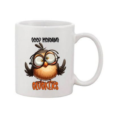 Mug - 11oz - Sarcastic Funny Sayings with 5x images of different birds