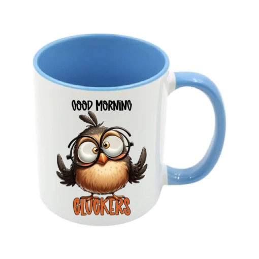 Mug - 11oz - Sarcastic Funny Sayings with 5x images of different birds