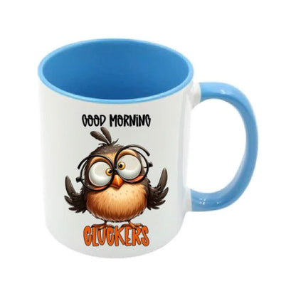 Mug - 11oz - Sarcastic Funny Sayings with 5x images of different birds