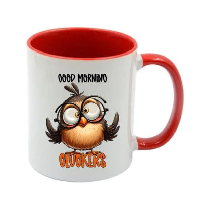 Mug - 11oz - Sarcastic Funny Sayings with 5x images of different birds