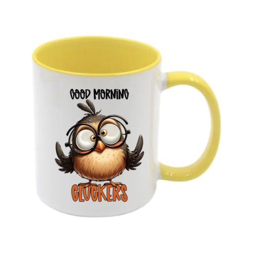 Mug - 11oz - Sarcastic Funny Sayings with 5x images of different birds