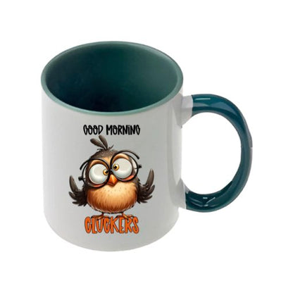 Mug - 11oz - Sarcastic Funny Sayings with 5x images of different birds