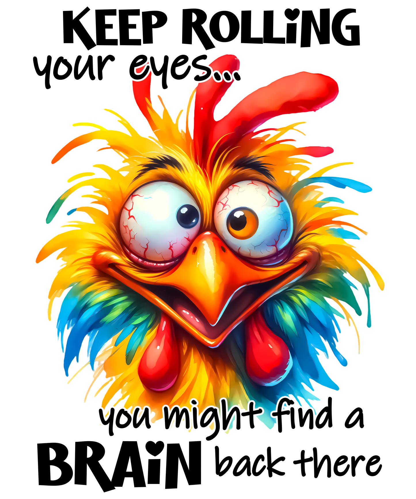 Adult - Sarcastic Sayings with Chickens - 36x  images