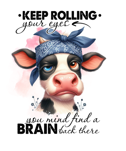 Adult - Sarcastic Sayings with Cows - 28x  images