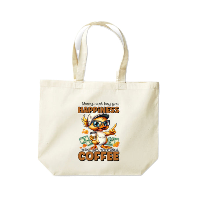Cotton Tote Bags 18ltr-  Sarcastic Quotes with Ducks