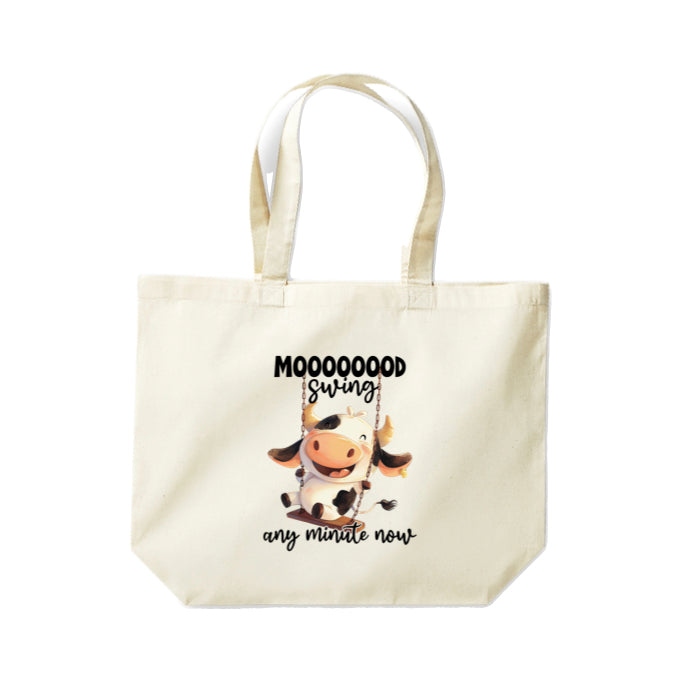 Cotton Tote Bags 18ltr- Sarcastic Quotes with Cows