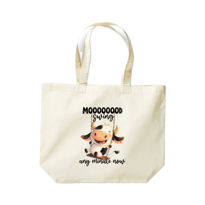 Cotton Tote Bags 18ltr- Sarcastic Quotes with Cows