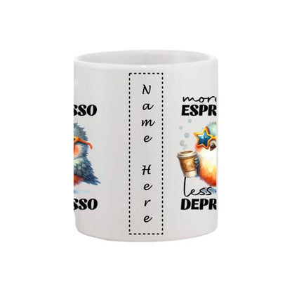 Mug - 11oz - Sarcastic Funny Sayings with 5x images of different birds