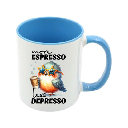 Mug - 11oz - Sarcastic Funny Sayings with 5x images of different birds