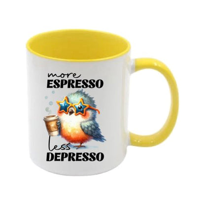 Mug - 11oz - Sarcastic Funny Sayings with 5x images of different birds