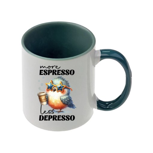 Mug - 11oz - Sarcastic Funny Sayings with 5x images of different birds