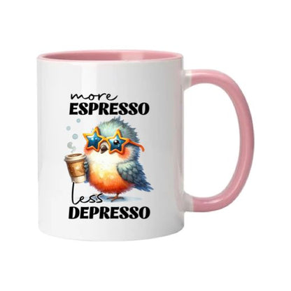 Mug - 11oz - Sarcastic Funny Sayings with 5x images of different birds