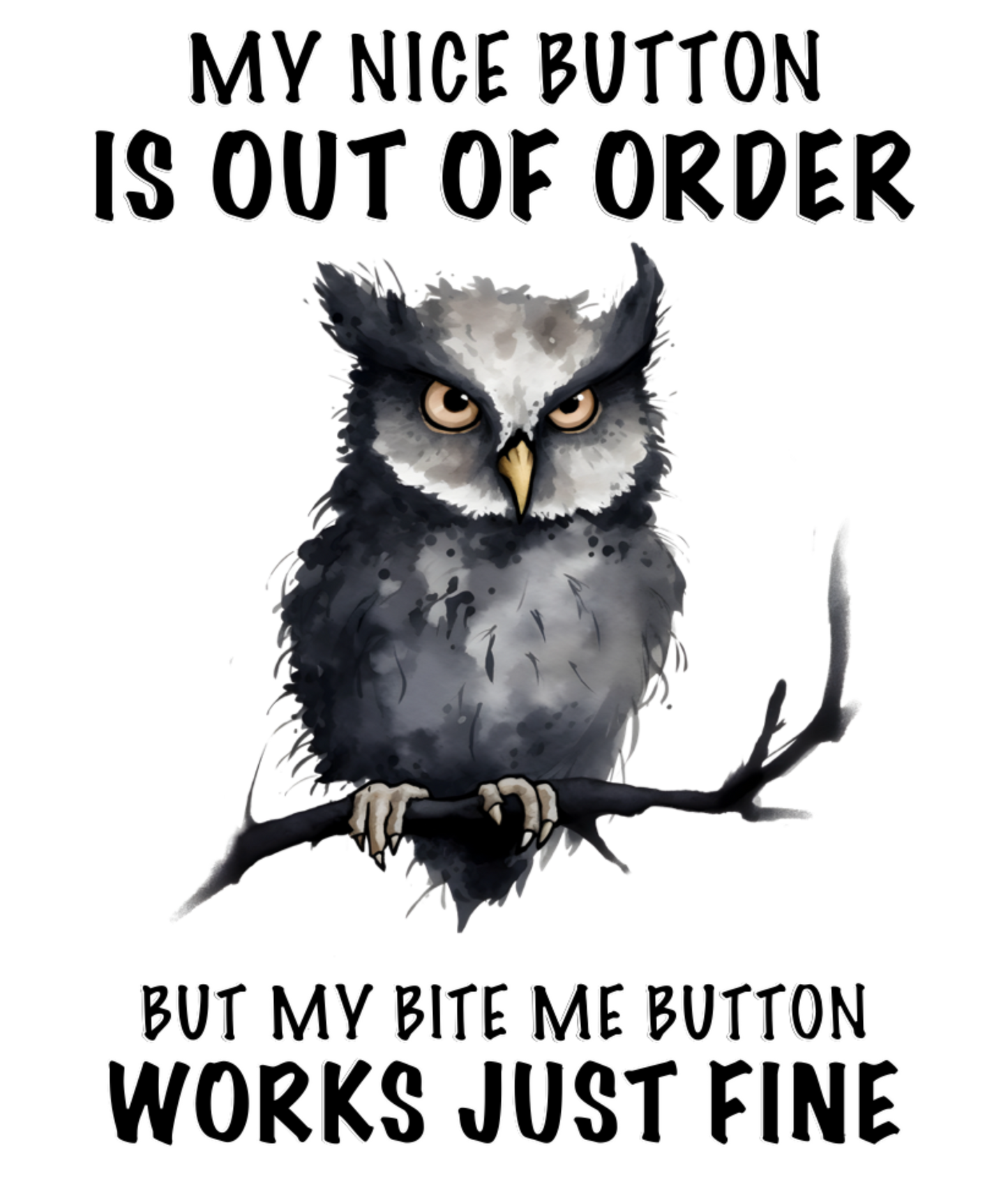Adult - Sarcastic Sayings with Owls - 7  images