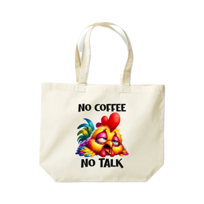 Cotton Tote Bags 18ltr-  Sarcastic Quotes with Chickens