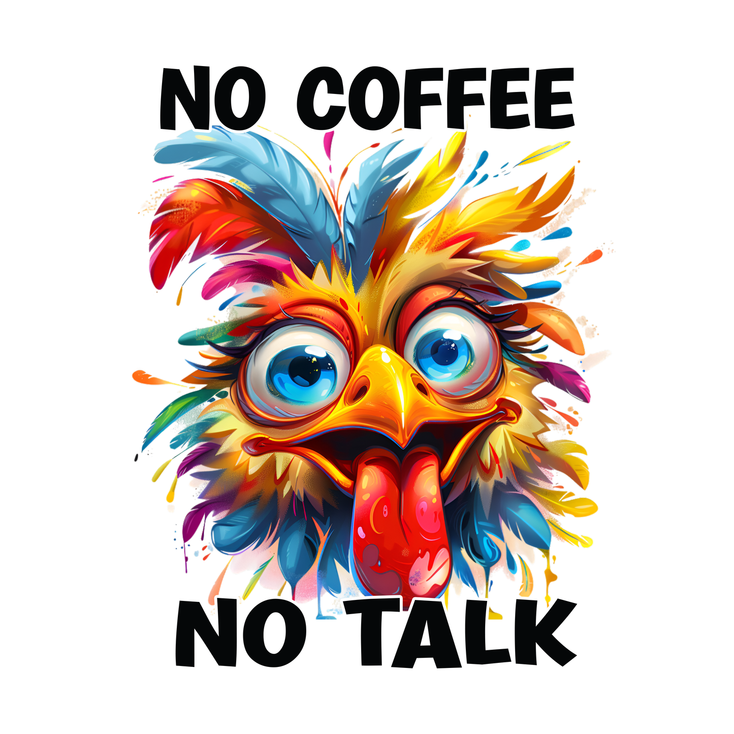 Adult - Sarcastic Sayings with Chickens - 36x  images