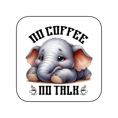 Coasters of Sarcastic Quotes with different animals