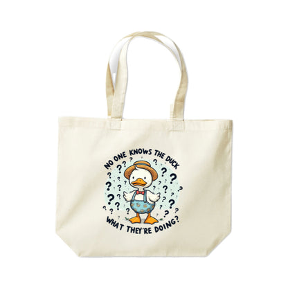 Cotton Tote Bags 18ltr-  Sarcastic Quotes with Ducks