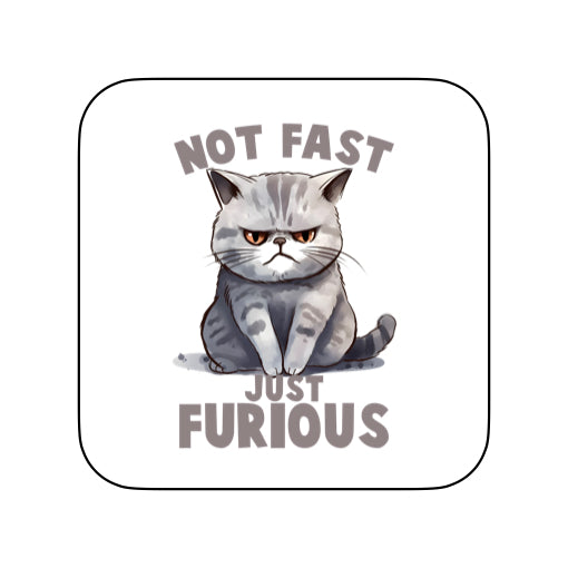 Coasters of Sarcastic Quotes with Cats