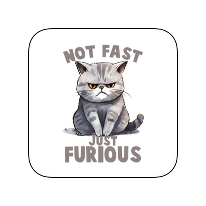 Coasters of Sarcastic Quotes with Cats