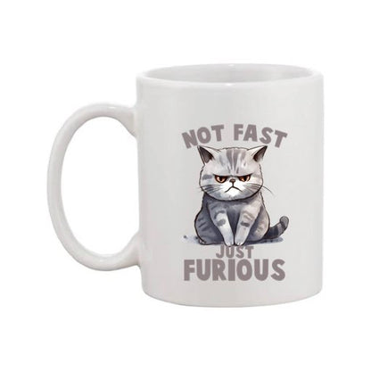 Mug - 11oz - Sarcastic Funny Sayings with 12x images of different cats