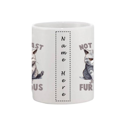 Mug - 11oz - Sarcastic Funny Sayings with 12x images of different cats