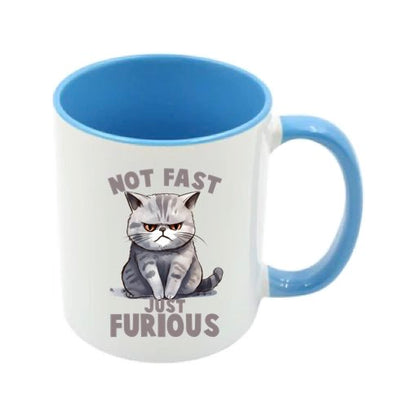 Mug - 11oz - Sarcastic Funny Sayings with 12x images of different cats