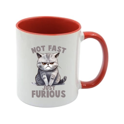 Mug - 11oz - Sarcastic Funny Sayings with 12x images of different cats