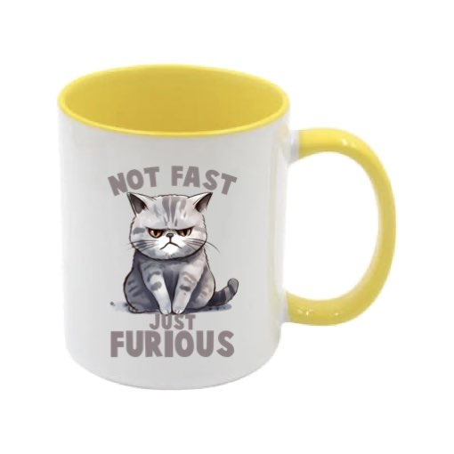 Mug - 11oz - Sarcastic Funny Sayings with 12x images of different cats
