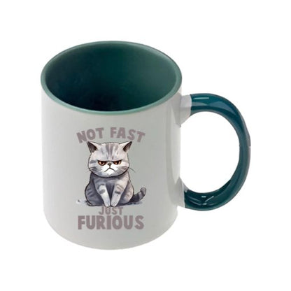 Mug - 11oz - Sarcastic Funny Sayings with 12x images of different cats