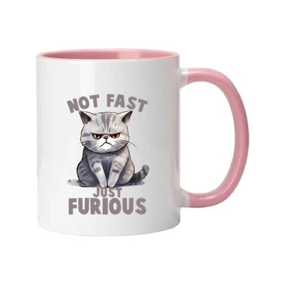Mug - 11oz - Sarcastic Funny Sayings with 12x images of different cats