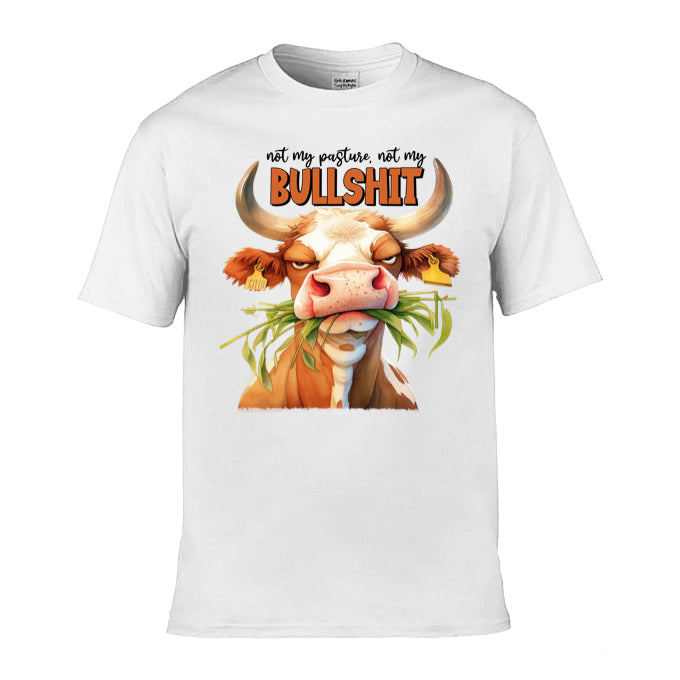 Mens T-Shirt (Gildan Softstyle 64000) - Sarcastic Quotes with Cows - Group 2