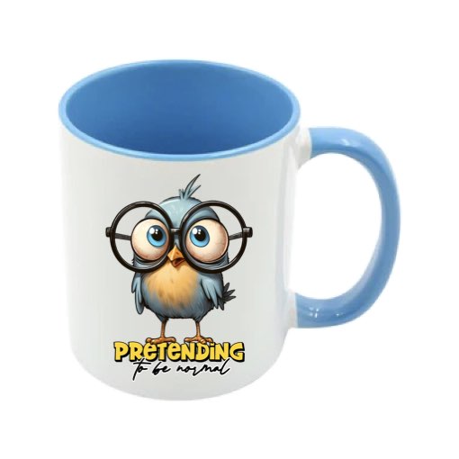 Mug - 11oz - Sarcastic Funny Sayings with 5x images of different birds