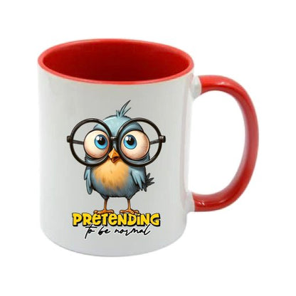 Mug - 11oz - Sarcastic Funny Sayings with 5x images of different birds