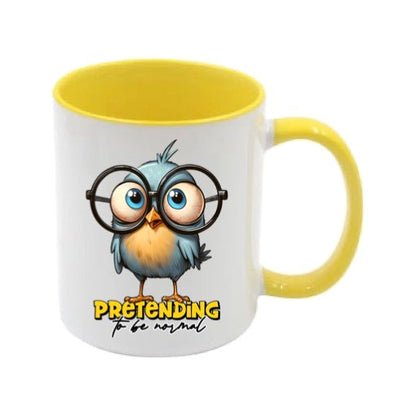 Mug - 11oz - Sarcastic Funny Sayings with 5x images of different birds