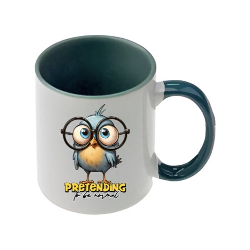 Mug - 11oz - Sarcastic Funny Sayings with 5x images of different birds
